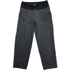 Prana Summit Capri Womens Med.  Camp Hike Yoga Athleisure Gorpcore Cropped ($95)